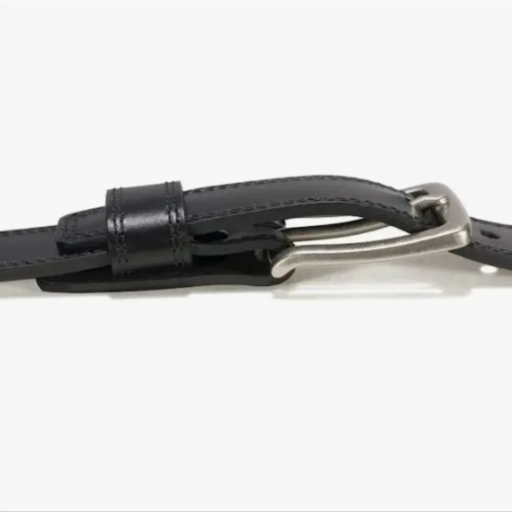Carhartt‎ Hamilton Leather Engraved Buckle Belt- Black